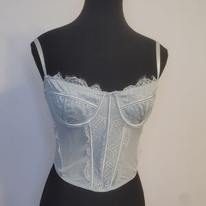 Elegant Lace Bustier Top